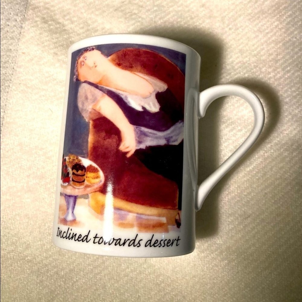 Erika Oller "Inclined Towards Dessert" Mug